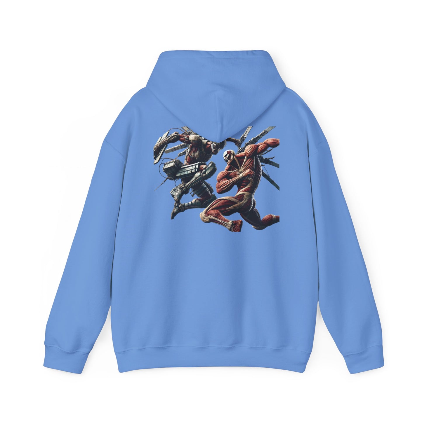 Anime Attack Titan vs Colossal Titan Hoodie Sweatshirt